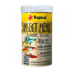 TROPICAL Insect Menu Granules Size XXS 250ml/160g krmivo pro ryby s vysokým obsahem hmyzu