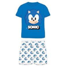 Eplusm Krátké bavlněné pyžamo JEŽKO SONIC 4 roky (104cm)