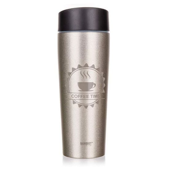 Banquet Termohrnek COFFEE 350 ml, Ivory