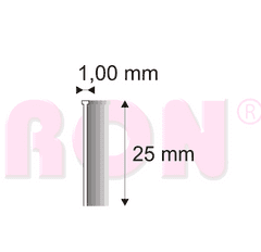 Brad 12/25 (18G) ZN hřeby, 5000 ks