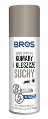 BROS Suchý sprej proti klíšťatům a komárům 90ml