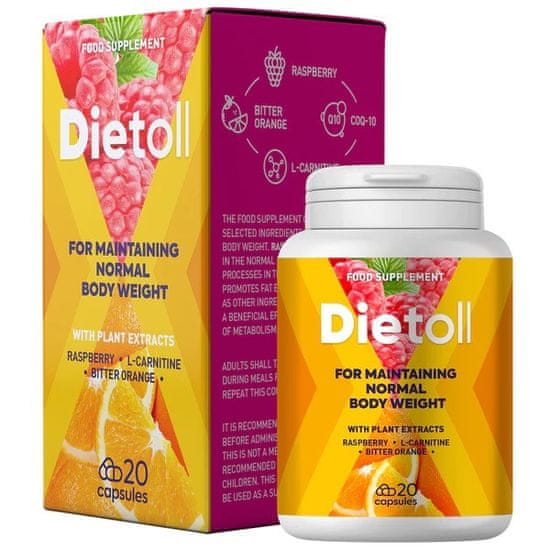 Dietoll Pro udržení normální tělesné hmotnosti | S rostlinnými extrakty