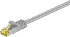 MICRONET MicroConnect patch kabel S/FTP, RJ45, Cat7, 1.5m, šedá