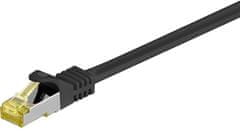 MICRONET MicroConnect patch kabel S/FTP, RJ45, Cat7, 3m, černá