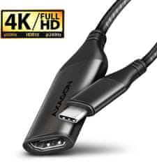 AXAGON RVC-HI2M, USB-C -> HDMI 2.0a redukce / adaptér, 4K/60Hz HDR10