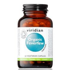 VIRIDIAN nutrition Organic Feverfew 60 kapslí 