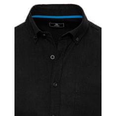 Dstreet Pánské tričko s krátkým rukávem OVE černé kx0982 M
