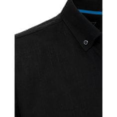 Dstreet Pánské tričko s krátkým rukávem OVE černé kx0982 M