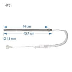 Mereo Topná tyč 300W MT91 - Mereo