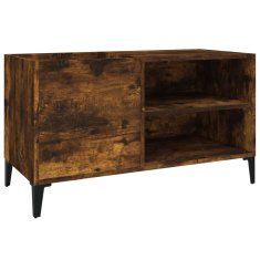 Greatstore Skříňka na LP desky dub sonoma 84,5x38x48 cm kompozitní dřevo