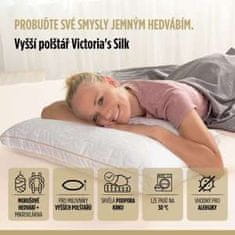 Vitapur Vitapur Victoria's Silk Classic hedvábný vyšší polštář - 50x70 cm, s morušovým hedvábím. Nejkvalitnější hedvábí na světě.