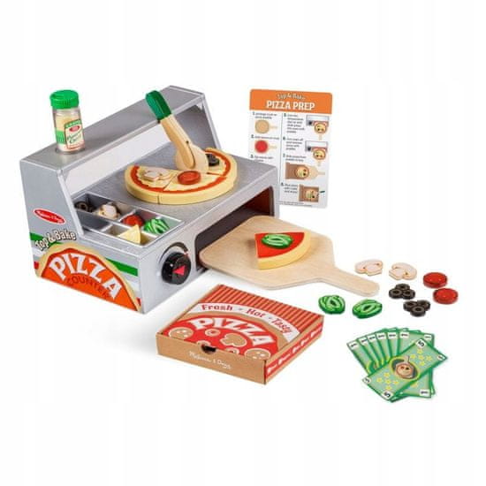 Melissa & Doug Pizzerie dřevěná