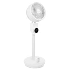 VONROC Podstavný ventilátor BREEZE - 88 cm - Velmi tichý - 3 nastavení rychlosti - Bílý | Včetně dálkového ovládání 