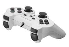 Esperanza Gamepad Trooper PC/PS3 bílý