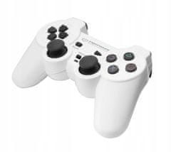 Esperanza Gamepad Trooper PC/PS3 bílý