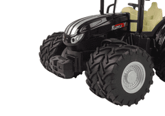 Lean-toys Traktor Na Dálkové Ovládání R/C Černý 2,4G Kov