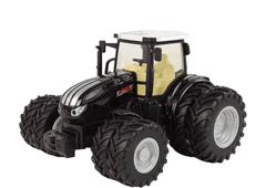 Lean-toys Traktor Na Dálkové Ovládání R/C Černý 2,4G Kov