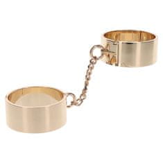 taboom TABOOM Dona Slave Wrist Cuffs (Gold), módní doplněk kovová pouta