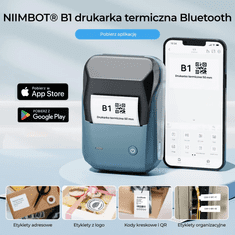 Niimbot Termotiskárna NIIMBOT B1 + role štítků