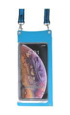 TopQ Univerzální vodotěsné pouzdro na mobil Style modré 95257
