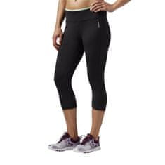 Reebok Kalhoty na trenínk černé 164 - 169 cm/S Workout Ready Capri W