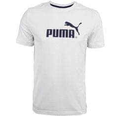 Puma Tričko bílé M Large NO1 Logo Tee