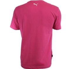 Puma Tričko růžové M Large NO1 Logo Tee