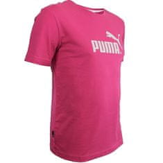 Puma Tričko růžové M Large NO1 Logo Tee