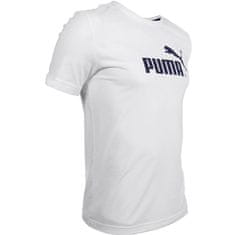 Puma Tričko bílé M Large NO1 Logo Tee