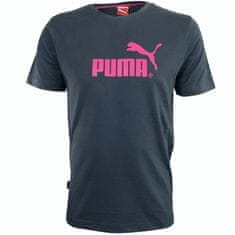 Puma Tričko šedé S Large NO1 Logo Tee