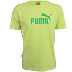 Puma Tričko zelené S Large NO1 Logo Tee