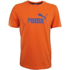 Puma Tričko oranžové S Large NO1 Logo Tee