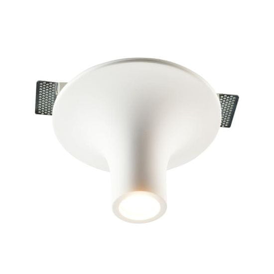 ACA ACA Lighting bodové svítidlo stropní 1XGU10 sádrové bezrámečkové D23XH15CM AVA G1018S