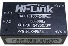 Spínaný zdroj Hi-Link HLK-PM24 3W 24V/0,125A