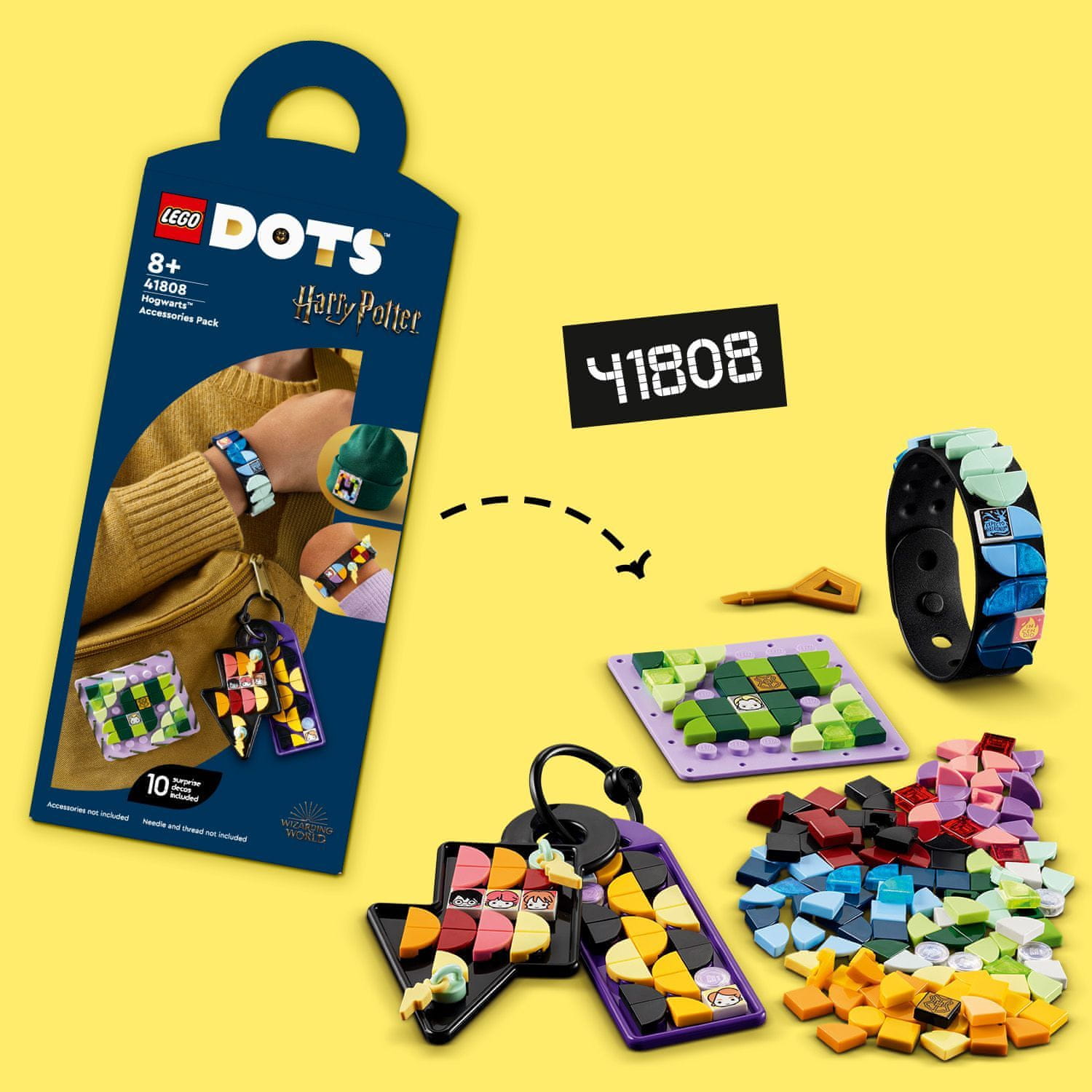 LEGO DOTS 41809 Stojánek na tužky – Hedvika