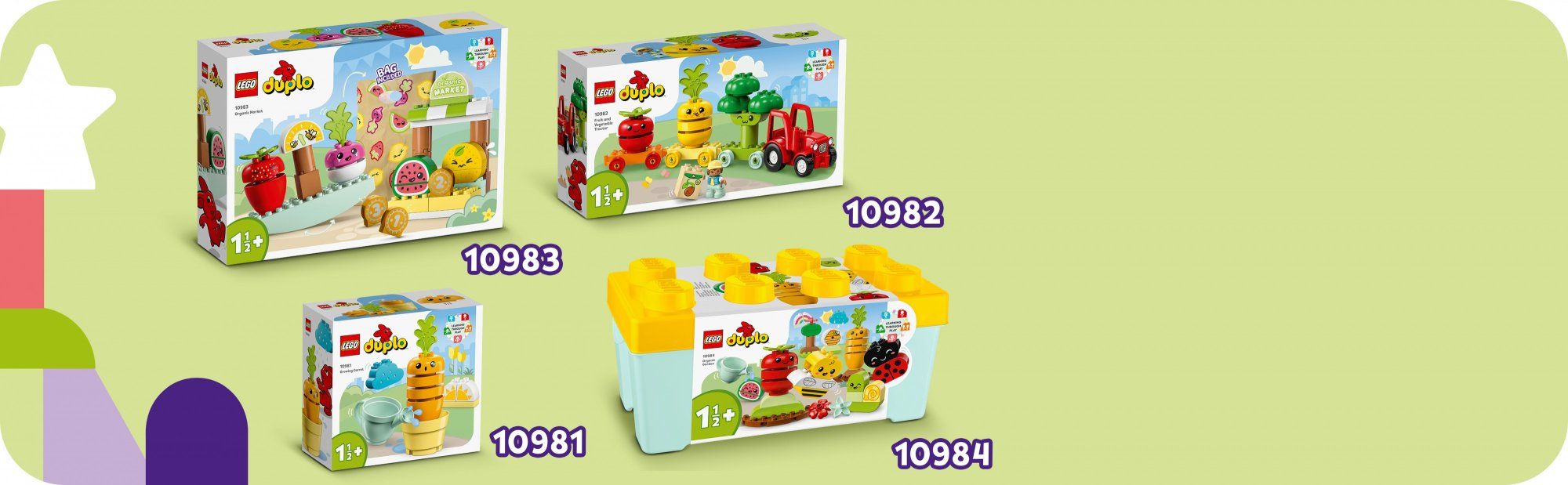 LEGO DUPLO 10981 Pěstování mrkve