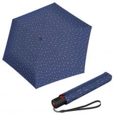 Knirps U.200 RAIN BLUE - elegantní dámský plně automatický deštník