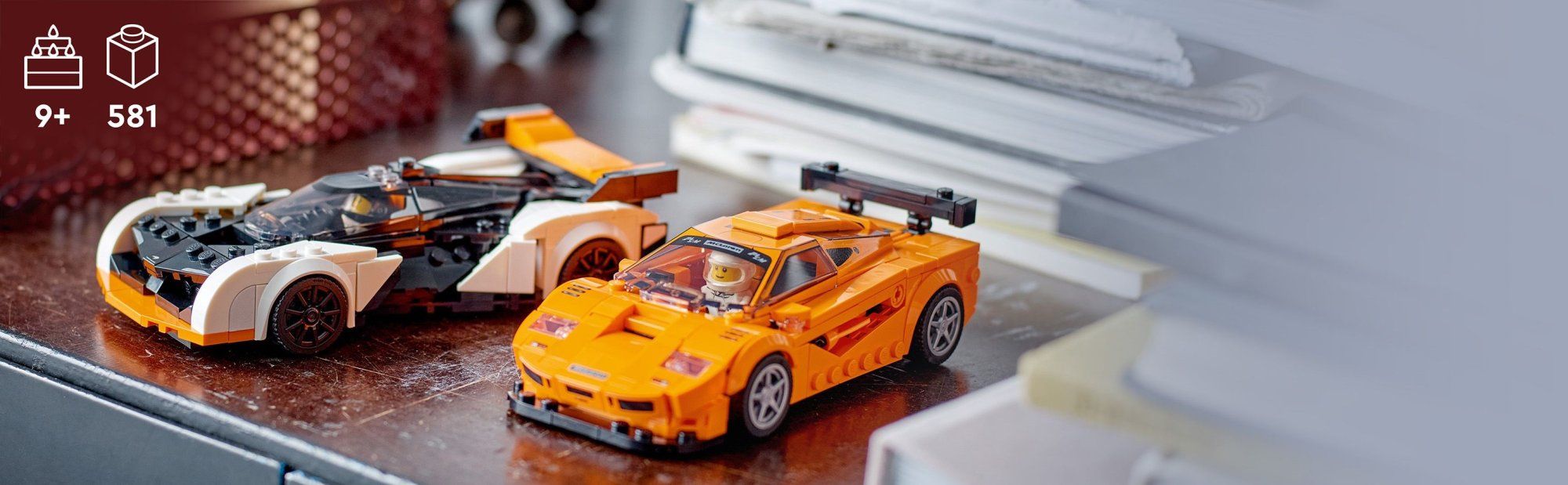 LEGO Speed Champions 76918 McLaren Solus GT a McLaren F1 LM