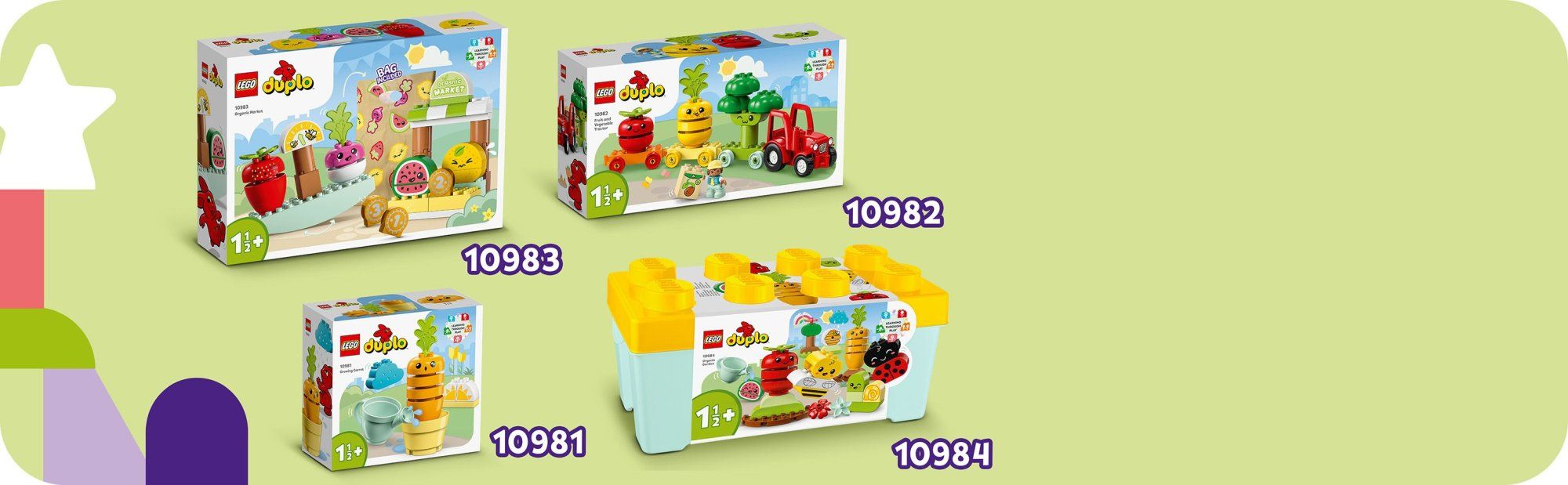 LEGO DUPLO 10984 Bio zahrádka