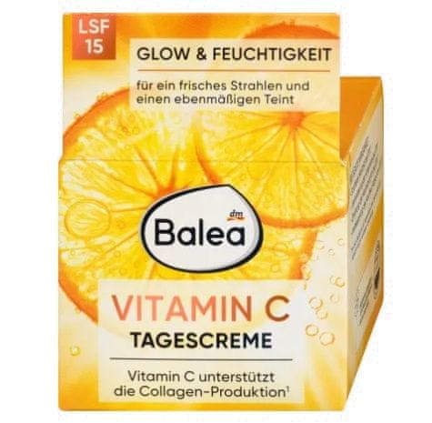 Balea Denní krém s vitaminem C SPF15, 50ml