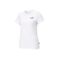 Puma Tričko bílé S Ess Small Logo Tee