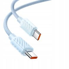 Mcdodo Výkonný superrychlý USB-C Pd 100W 2M modrý kabel CA-3674