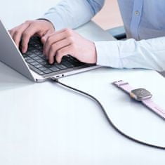 Mcdodo Kabel USB-C, Výkonný, Superrychlý, Mcdodo, 100W, 2M, fialový CA-3655