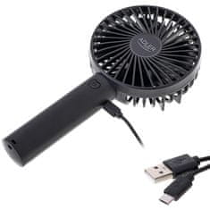 Adler Mini ventilátor 9 cm/3,5" USB přenosný