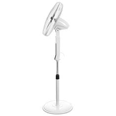 Adler Stojanový ventilátor 40 cm / 16" LED s dálkovým ovládáním