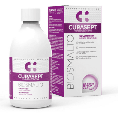 CURASEPT Curasept BIOSMALTO Sensitive ústní voda 300 ml