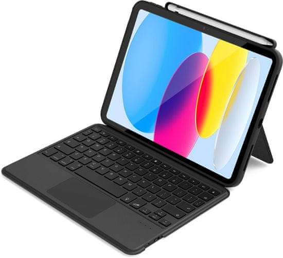 EPICO ochranný kryt s klávesnicí pro Apple iPad 10,9" (2022), Qwerty, černá (73711101300003)