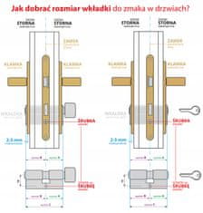 ISEO Vložka 35/40 nikl satén 5klu ATEST 5.2. B R6 iseo