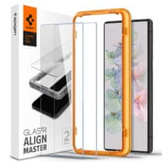 Spigen Glass AlignMaster 2 Pack, clear – Google Pixel 7, AGL05199 - rozbaleno