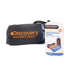 Multifunkční rychleschnoucí ručník Discovery 80 x 40 cm oranž